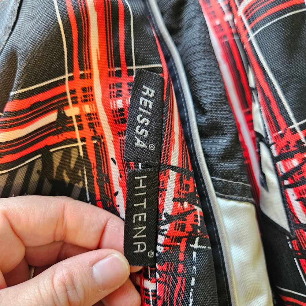 Castle X Racewear Snowmobile Jacket Mens M Red Black Reissa Hitena Winter - Picture 8 of 16